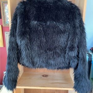 Cider Black Teddy Jacket